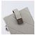 CHANEL Matelasse Mini Pouch Lamb Skin Gray Silver CC Auth 207566A Braun Silber - Ansicht 17