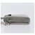 CHANEL Matelasse Mini Pouch Lamb Skin Gray Silver CC Auth 207566A Braun Silber - Ansicht 4