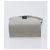 CHANEL Matelasse Mini Pouch Lamb Skin Gray Silver CC Auth 207566A Braun Silber - Ansicht 5