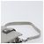CHANEL Matelasse Mini Pouch Lamb Skin Gray Silver CC Auth 207566A Braun Silber - Ansicht 8