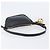 Bolsa de Ombro BURBERRY em Couro Preto e Dourado Auth BA16116A - vista 7