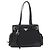 Saco Tote PRADA Nylon Preto Prata Auth 207682 - vista 13