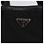Saco Tote PRADA Nylon Preto Prata Auth 207682 - vista 18