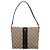 Borsa a tracolla GUCCI GG Canvas Jackie Beige Silver 001 3734 Auth ep16380V Argento - vista 2