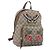 Zaino GUCCI GG Supreme Web Sherry Line PVC Beige Gold 427042 Auth ep16166A