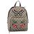 Zaino GUCCI GG Supreme Web Sherry Line PVC Beige Gold 427042 Auth ep16166A - vista 13