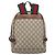 Zaino GUCCI GG Supreme Web Sherry Line PVC Beige Gold 427042 Auth ep16166A - vista 2