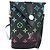 LOUIS VUITTON Monogram Gradient Envelope Pouch Black M13906 LV Auth LN216SM