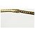 FENDI Shoulder Pouch Leather Gold Auth 206841M Dourado - vista 8