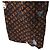 LOUIS VUITTON Pantalones rectos Catgram de seda 38 Brown LV Auth BA15774SAM Castaño - vista 17
