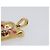 LOUIS VUITTON LV Pizza Medium Charm Metal Gold M03128 LV Auth 206673M D'oro - vista 10