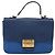 Borsa a mano Miu Miu Madras in pelle 2way Navy tono oro Auth LN072A Blu navy - vista 13