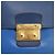 Borsa a mano Miu Miu Madras in pelle 2way Navy tono oro Auth LN072A Blu navy - vista 20