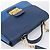 Borsa a mano Miu Miu Madras in pelle 2way Navy tono oro Auth LN072A Blu navy - vista 6