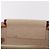 Hermès Bolso de mano HERMES Kabak Elan PM Canvas Beige Silver Auth 206603V Plata - vista 25