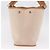 Hermès Bolso de mano HERMES Kabak Elan PM Canvas Beige Silver Auth 206603V Plata - vista 7