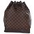 LOUIS VUITTON Damier Ebene Noe Shoulder Bag SPO N42229 LV Auth 206623SAV Damier ebène - vue 13
