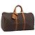 LOUIS VUITTON Monogram Keepall 50 Boston Bag M41426 LV Auth 205114 Monograma