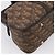 Bolso de mano Christian Dior Trotter Canvas Romantic PVC Brown Silver Auth ep16550V Castaño Plata - vista 16