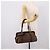 Bolso de mano Christian Dior Trotter Canvas Romantic PVC Brown Silver Auth ep16550V Castaño Plata - vista 23