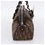 Bolso de mano Christian Dior Trotter Canvas Romantic PVC Brown Silver Auth ep16550V Castaño Plata - vista 3