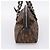 Bolso de mano Christian Dior Trotter Canvas Romantic PVC Brown Silver Auth ep16550V Castaño Plata - vista 4