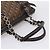 Bolso de mano Christian Dior Trotter Canvas Romantic PVC Brown Silver Auth ep16550V Castaño Plata - vista 7