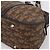 Bolso de mano Christian Dior Trotter Canvas Romantic PVC Brown Silver Auth ep16550V Castaño Plata - vista 9