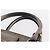 Borsa Salvatore Ferragamo Gancini in pelle argento autentica 207554A - vista 10