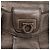 Borsa Salvatore Ferragamo Gancini in pelle argento autentica 207554A - vista 18