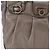 Borsa Salvatore Ferragamo Gancini in pelle argento autentica 207554A - vista 2