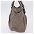 Borsa Salvatore Ferragamo Gancini in pelle argento autentica 207554A - vista 6