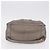 Borsa Salvatore Ferragamo Gancini in pelle argento autentica 207554A - vista 7