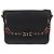 Bolsa de Ombro Miu Miu Couro Preto Ouro Auth 207615V Dourado - vista 13