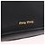 Bolsa de Ombro Miu Miu Couro Preto Ouro Auth 207615V Dourado - vista 19
