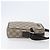 Borsa a tracolla GUCCI GG Supreme PVC Beige Silver 122754 Auth 207351A Argento - vista 3