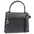 Borsa Salvatore Ferragamo Vernice 2way Gray Silver Auth ka6464A Marrone Argento
