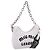 Sac à main Miu Miu en cuir 2way Blanc Argent Auth 167717SAM Argenté