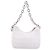 Sac à main Miu Miu en cuir 2way Blanc Argent Auth 167717SAM Argenté - vue 2