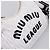 Sac à main Miu Miu en cuir 2way Blanc Argent Auth 167717SAM Argenté - vue 21