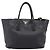 Bolso de mano PRADA de cuero 2way Negro Tono Dorado Auth 207702V - vista 13