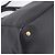 Bolso de mano PRADA de cuero 2way Negro Tono Dorado Auth 207702V - vista 16