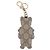 GUCCI Micro GG Supreme Yuko Higuchi Charm PVC Gray Gold Auth 204532M Braun Golden - Ansicht 3