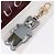 GUCCI Micro GG Supreme Yuko Higuchi Charm PVC Gray Gold Auth 204532M Braun Golden - Ansicht 8