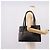 Burberrys Tote Bag Leder Schwarz Silber Auth bs37491 - Ansicht 23