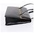 Burberrys Tote Bag Leder Schwarz Silber Auth bs37491 - Ansicht 4
