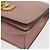 Bolsa de Ombro com Corrente Miu Miu em Couro Rosa Dourado Auth 202534A - vista 16