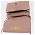 Bolsa de Ombro com Corrente Miu Miu em Couro Rosa Dourado Auth 202534A - vista 22