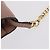 Bolsa de Ombro com Corrente Miu Miu em Couro Rosa Dourado Auth 202534A - vista 4