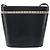 Sac à bandoulière BURBERRY en cuir noir argent Auth 206789A Argenté - vue 13